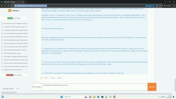 the problem with frameworks uncle bob