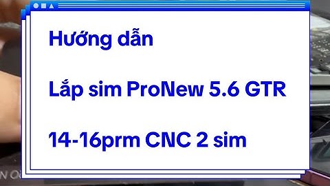 Hướng dẫn - Thao tác lắp #simghep ProNew 5.6 GTR từ #iphone 14-16prm #Lock