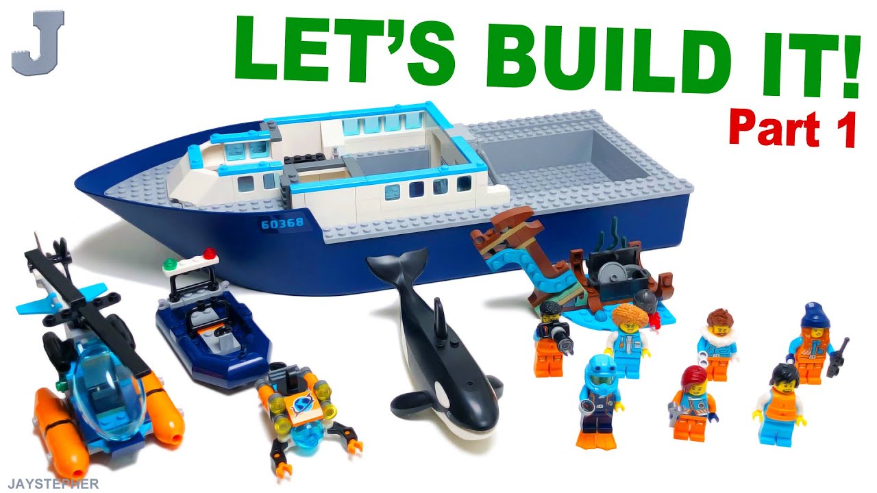 Lego Arctic Explorer Ship 60368 - kupić klocki: ceny, opinie, specyfikacje  > ceny w sklepach Polski: Warszawa, Kraków, Łódź, Wrocław, Poznań