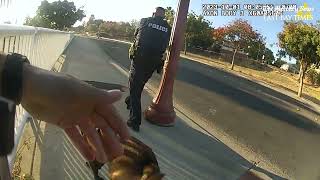 Body Camera footage of Antioch Police Shooting and Wounding Daniel Mackin on Oct. 1, 2023