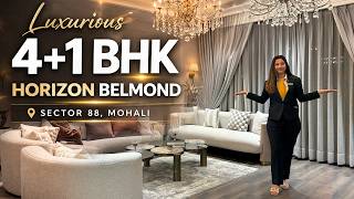 Inside a Premium 4+1 BHK (3538 sq ft) | Horizon Belmond Sector 88 Mohali