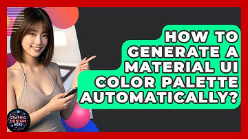 How To Generate A Material UI Color Palette Automatically? - Graphic Design Nerd