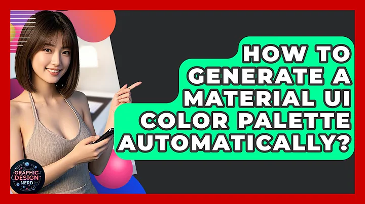 How To Generate A Material UI Color Palette Automatically? - Graphic Design Nerd