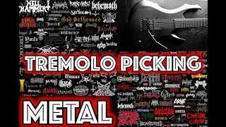 TREMOLO PICKING INSTRUCTION FOR BLACK METAL & DEATH METAL GUITAR