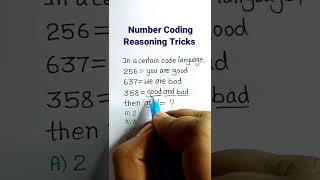 Coding Decoding| Coding Decoding Reasoning| Reasoning Classes| Reasoning for SSC CGL| #shorts