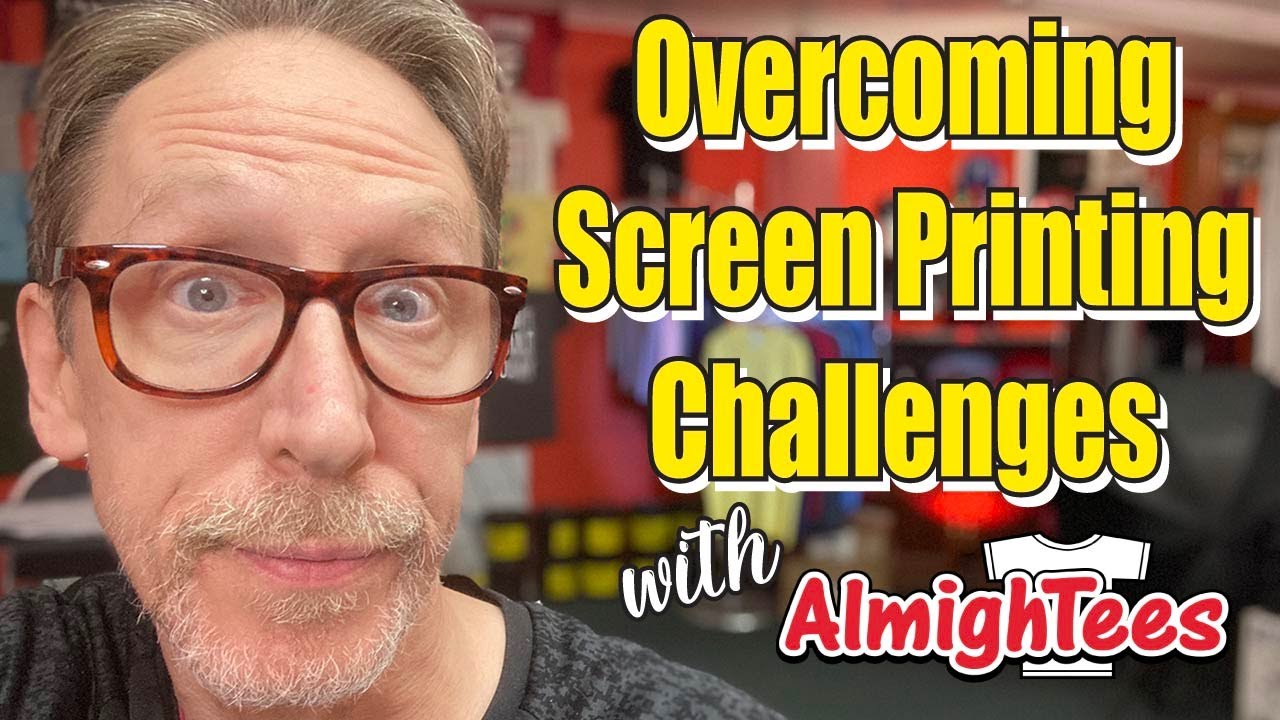 Overcoming Screen Printing Challenges with ease! #beginners # ...