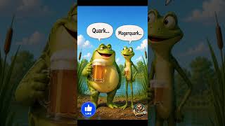Boah FLACH🫣#flachwitz #lustigereels #shortvideo #derGastronom #humor #frosch #quark #ironie