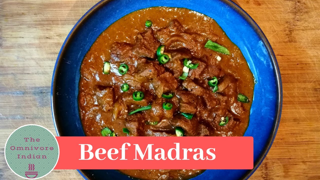 BEEF MADRAS CURRY - Spicy Beef Curry Recipe- Real Anglo-Indian Recipe ...
