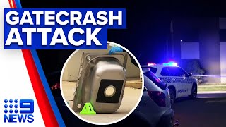 Violent gatecrashers leave guests injured during party | 9 News Australia