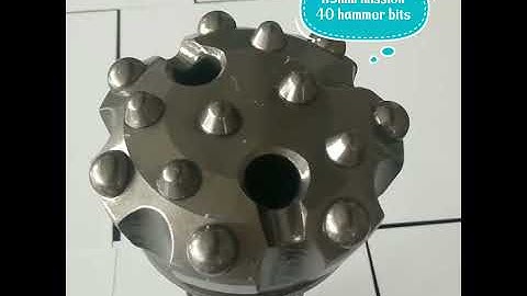 4 5" 115mm Dth Hammer Drilling Button Bits For Drill Ha