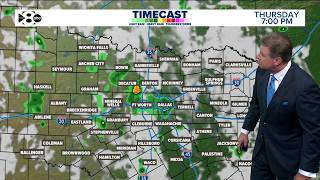 DFW Weather: Rain moves out of North Texas, giving some cool relief, but it's going to get hot soon