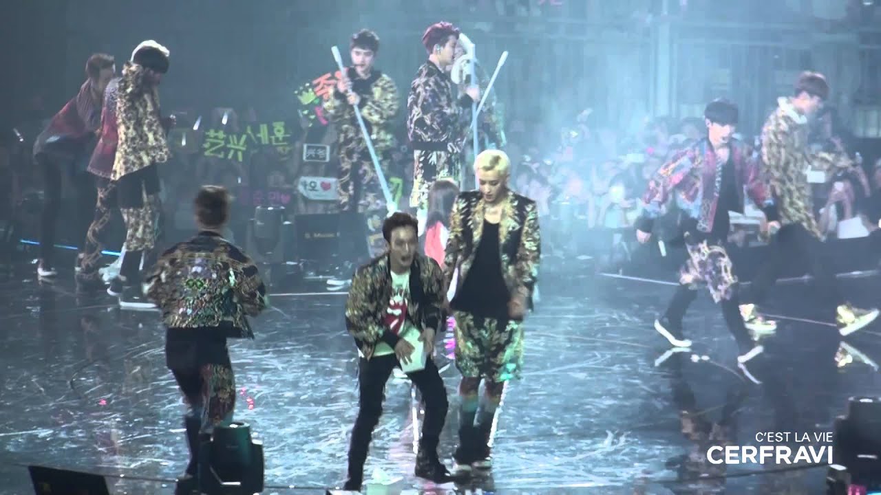 140602 [HQ] EXO HK Concert Event Stage Luhan Xiumin Focus