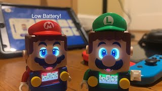 Lego Mario has Low Battery. Part 1