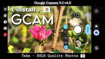 How to install Latest ( GCAM - 9.2 v4.0 ) google Camera 📸 on any Android . Take DSLR Quality Photos🔥