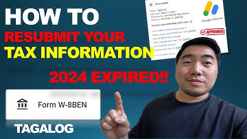 How to submit Tax Information in Google Adsense for non-us creators 2025 (tutorial)