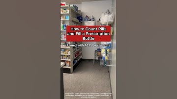 Learn how to fill a prescription bottle with our #PharmacyTech program. #shorts #pharmacytechnician
