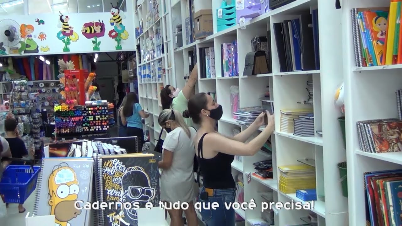 Catarinense Papelaria e Presentes: Volta às Aulas 2021 #escola - YouTube