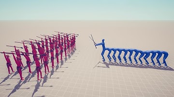 CENTAURPEDE vs UNITS - Totally Accurate Battle Simulator