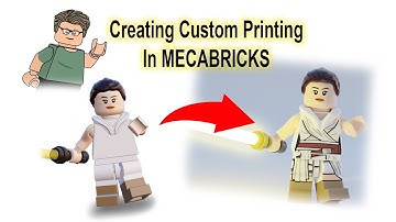 Mecabricks Tutorial - Adding Custom Printing