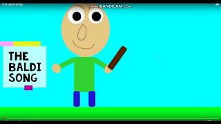 The Baldi Song earrape edition no sound