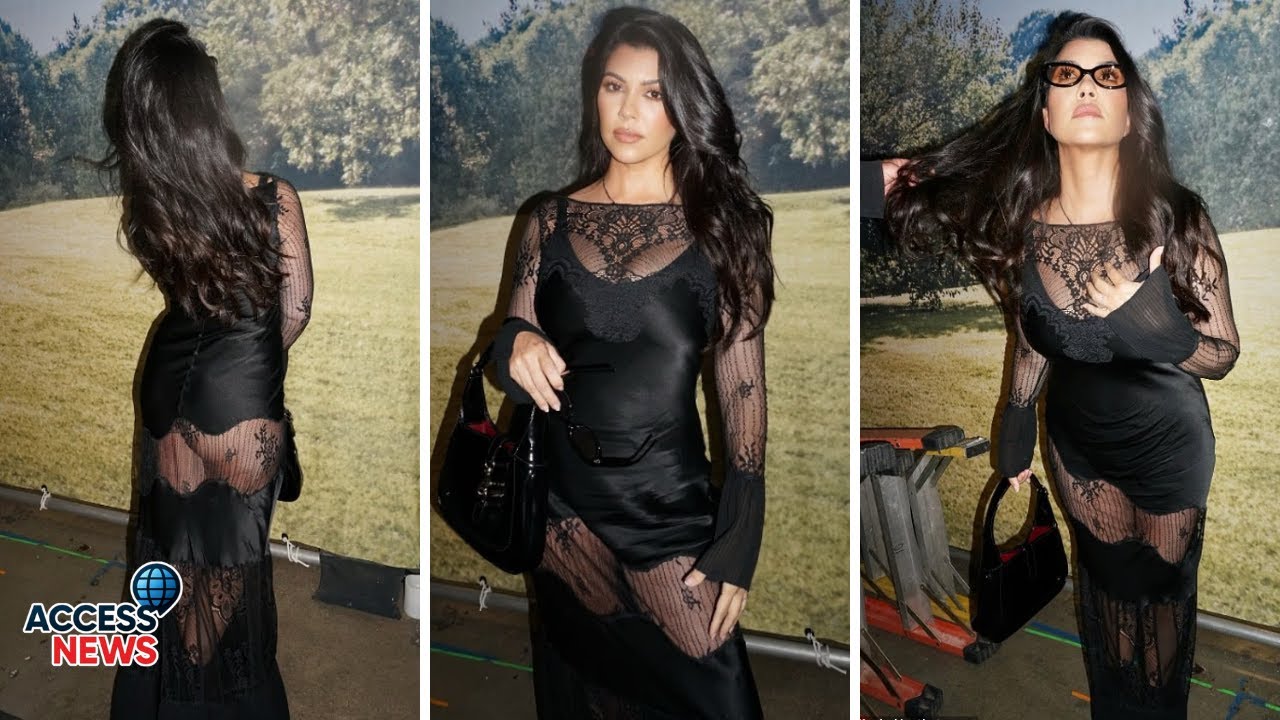 Kourtney Kardashians Bold Post STUNS Fans! Lace Look & Fathers Day Drama! Kourtney Kardashians Bold Post STUNS Fans! Lace Look & Fathers Day Drama!