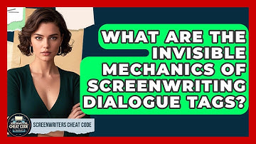 What Are The Invisible Mechanics Of Screenwriting Dialogue Tags? - Screenwriter