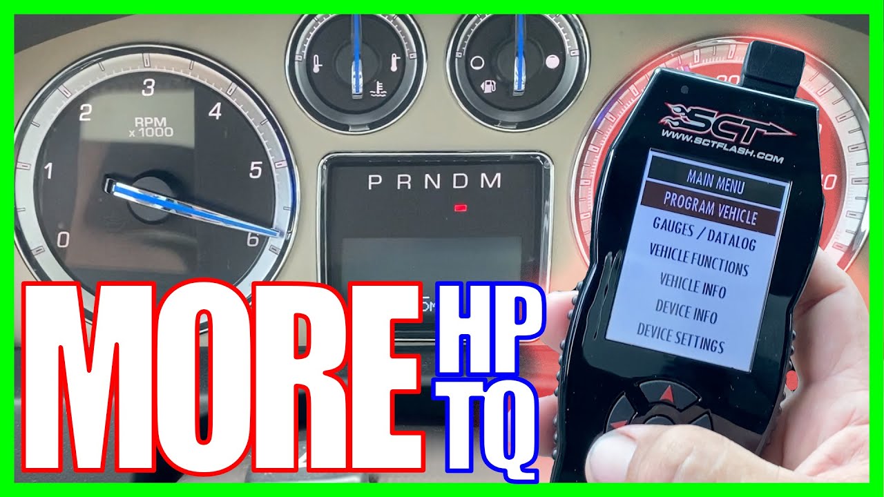 Wake Up Your Work Truck With SCT X4 Tuners [MAXIMIZE OUTPUT] YouTube