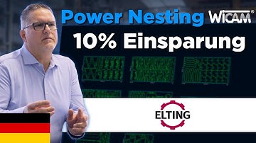 Elting programmiert mit CAD/CAM Power Nesting Software PN4000 von @WiCAMgmbh• Bystronic • Trumpf