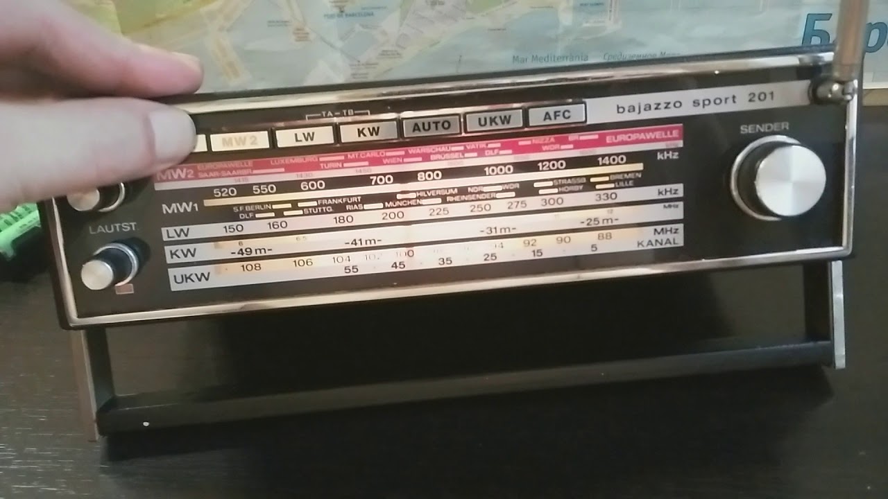 Приехал долгожданный Telefunken Bajazzo Sport 201 или видео ни о чем.