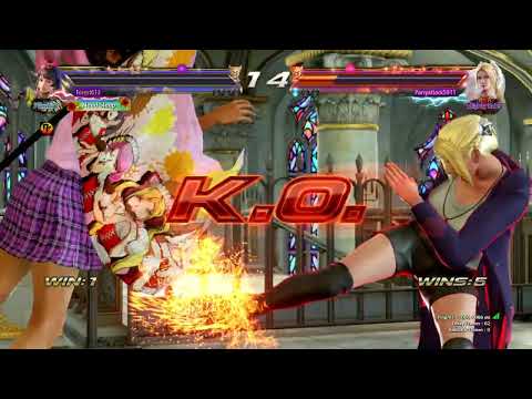 Very Laggy 4 Bar Mighty Ruler Nina Schooling Raijin Josie Laggy PS4 v5 Tekken 7 20230611161630