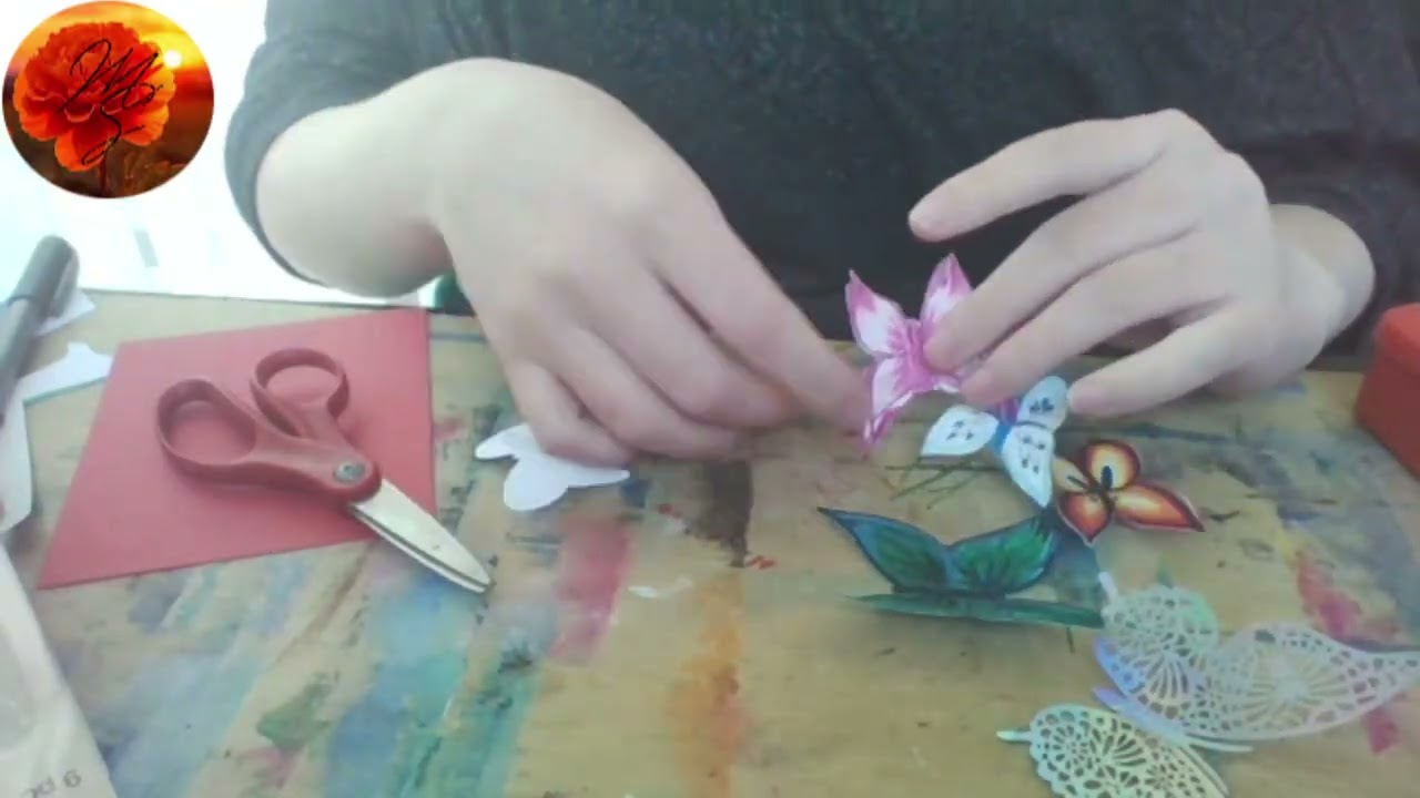 Butterfly birthday card