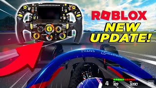 ROBLOX But With A REAL F1 Steering Wheel!