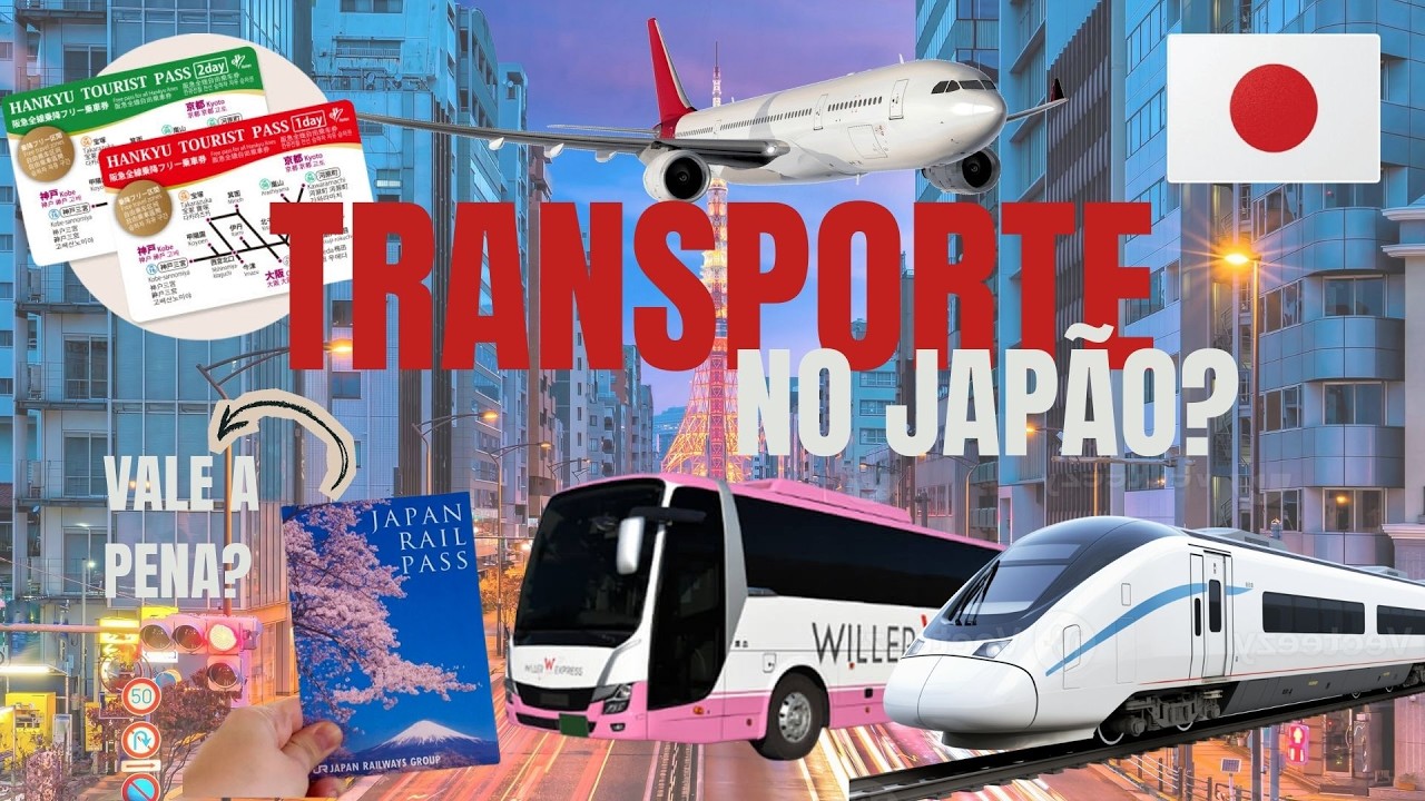 JAPÃO ECONÔMICO | DICAS DE TRANSPORTES | VIAJAR GASTANDO POUCO