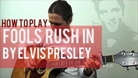 Thumbnail of Can't Help Falling in Love by Elvis Presley | Guitar Lesson