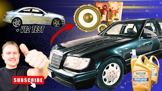 W140 Sound Upgrade, V12 Service &amp; CL65 Smoke Test!