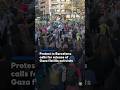 Protest in Barcelona calls for release of Gaza flotilla activists
