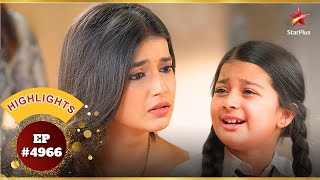 Abhira न Maira क सतवन द Ep.4966Highlights Yeh Rishta Kya Kehlata Hai Mon-Sun 930 Pm