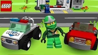 LEGO Police.  Police Car. Cartoon about LEGO | LEGO Game Juniors Quest screenshot 3