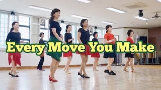 ❤️ Every Move You Make Linedance/High Beginner/ #강민경 #오늘도라인하세요