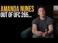 Amanda Nunes out of UFC 265 title fight...