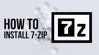 How to install 7zip and extract zip, rar and 7z files!