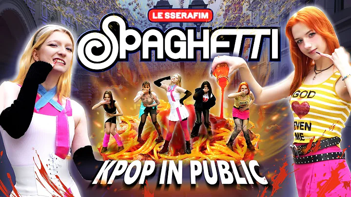 [KPOP IN PUBLIC | ONE TAKE] LE SSERAFIM (르세라핌) 'SPAGHETTI' | dance cover by CDLteam