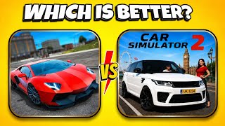 Car Simulator 2 vs ultimate Car driving simulator – Best Game in 2026? 🔥