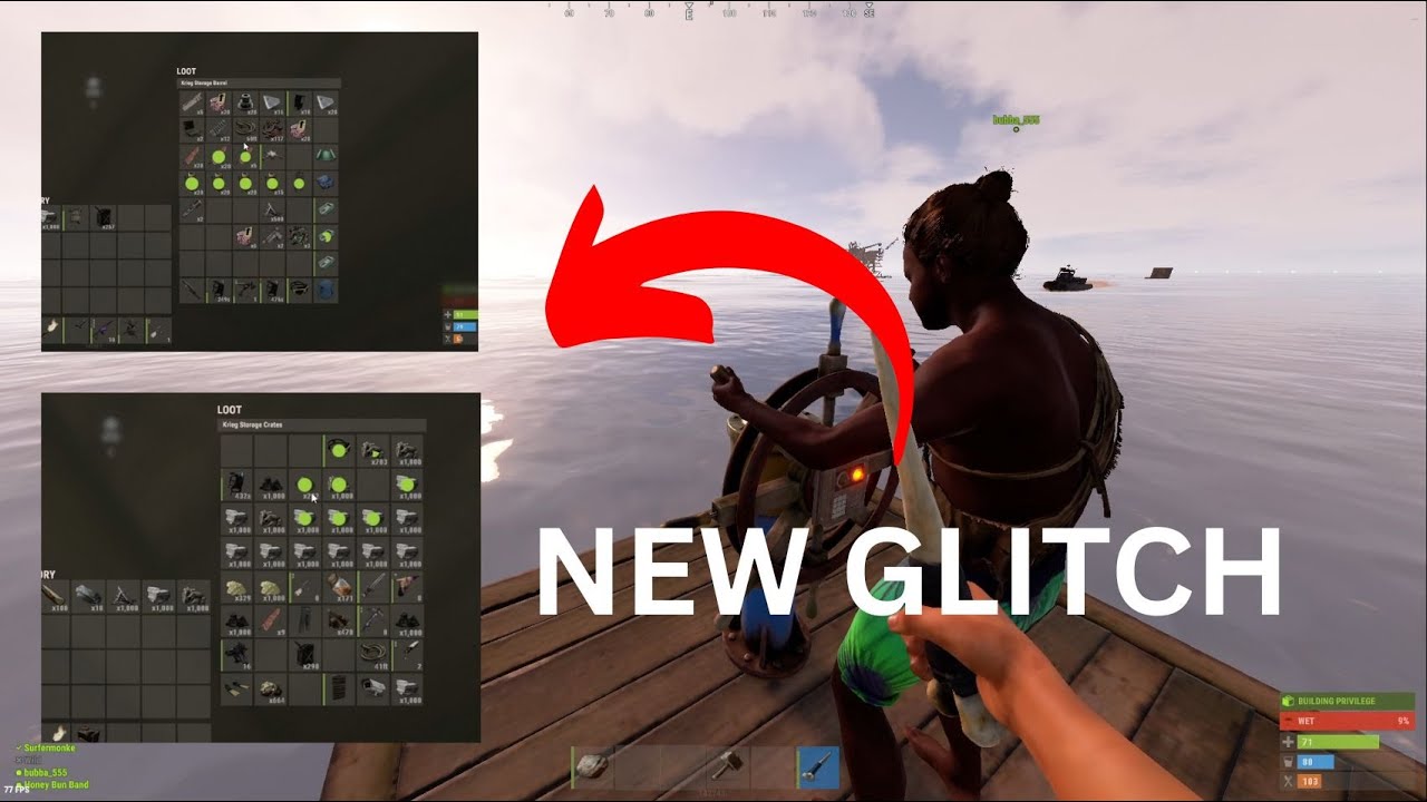 We Found a Glitch In Rust Using The New Boats (NAVAL UPDATE) UNPATCHED