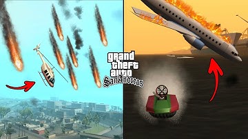 GTA San Andreas - Falling Meteors (Natural Disaster)