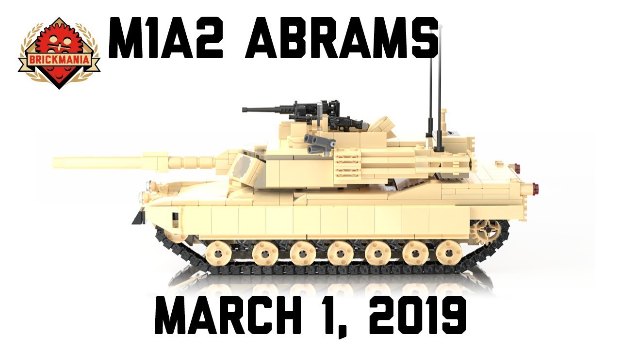 Junction closet Subjective M1A2 Abrams - Main Battle Tank (2019) - Custom Military Lego - YouTube
