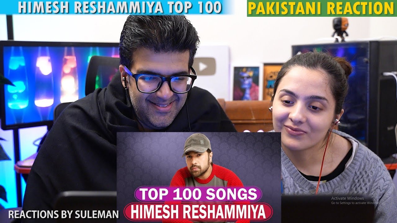 Pakistani Couple Reacts To Himesh Reshammiya  Top 100 Songs | The Hit Machine