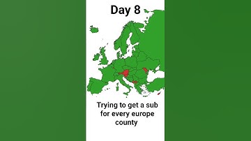 trying to get a sub for every europe country day 8
