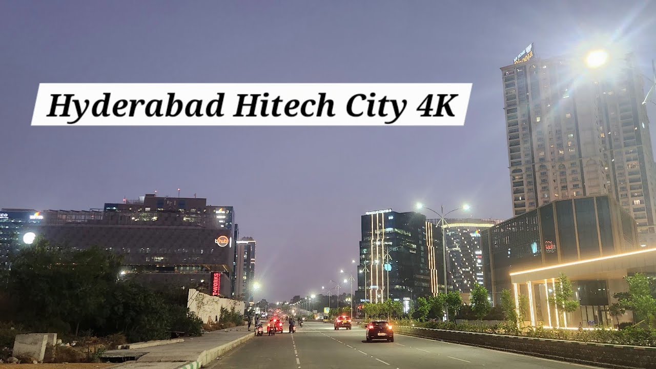 4K Drive From Hitech City to Jubilee Hills | IT Hub Telangana | Hyderabad 4K HDR | 