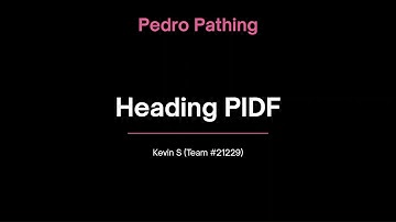Heading PIDF Tuning | Pedro Pathing 2.0.0